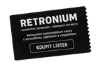 Dárkový poukaz na akci Retronium 2026