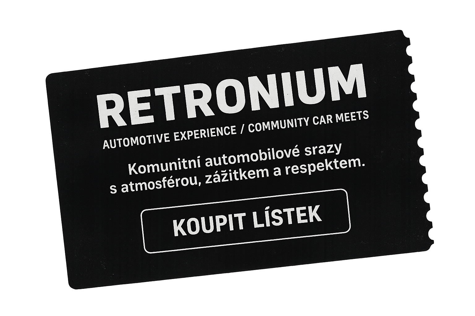 Dárkový poukaz na akci Retronium 2026