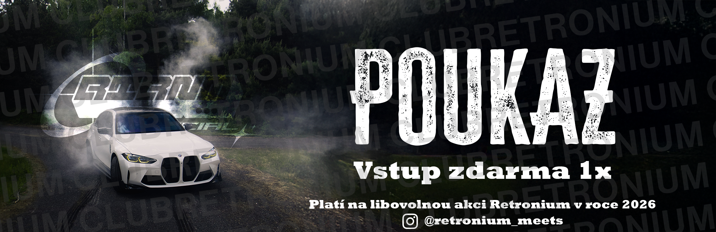 Dárkový poukaz na akci Retronium 2026